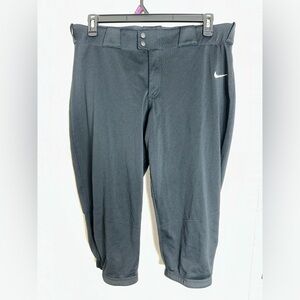 Nike Women’s Softball 3/4 Dri-Fit Pants Size X-Large Black